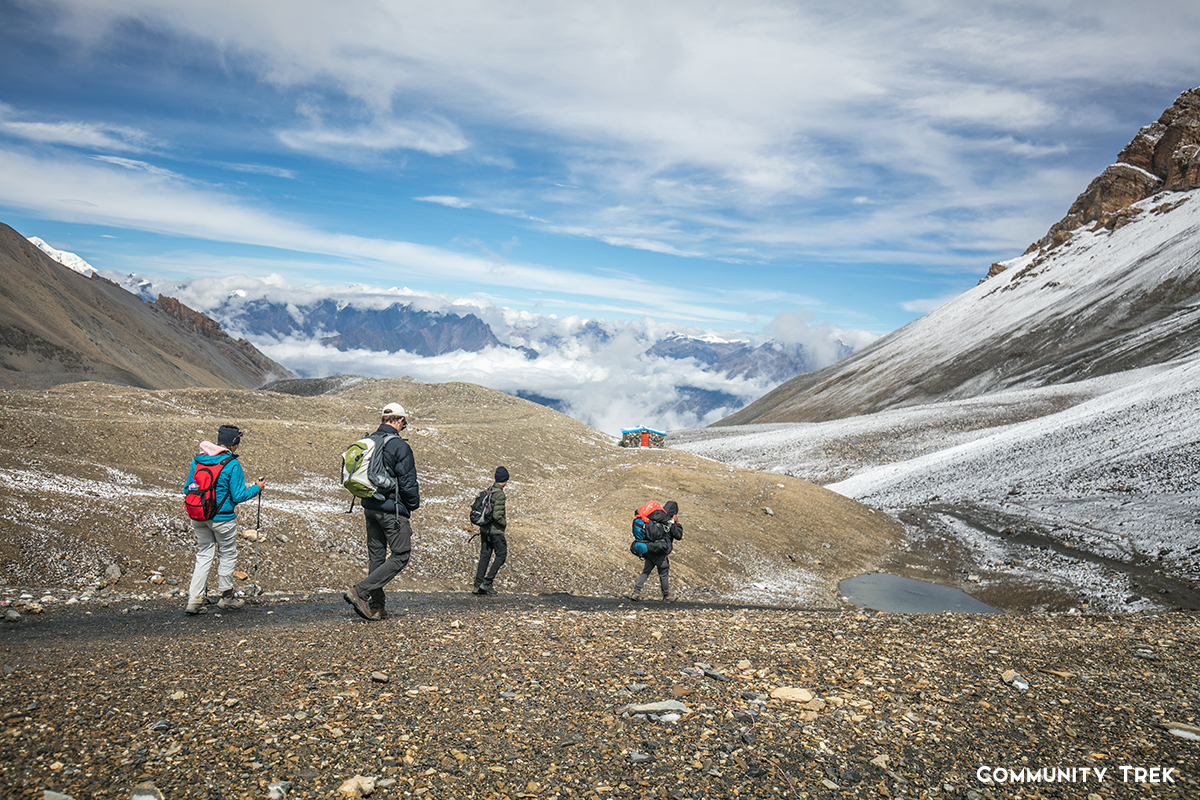 Thorong La Pass 5416m.